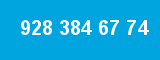 928 384 67 74 928 384 67 74
